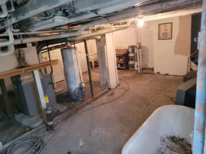 Pontiac basement clean out after