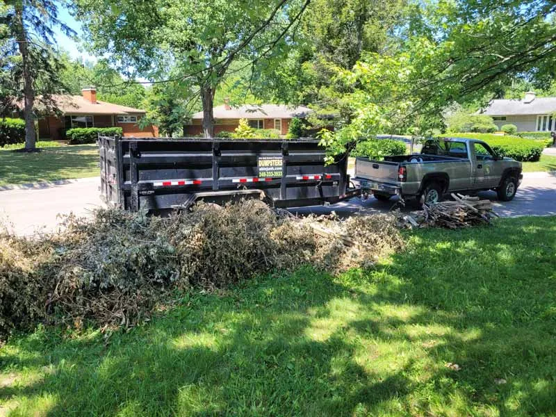 yard-waste-junk-removal-before